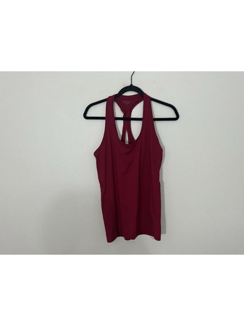 Athleta Hot Pink Racerback Tank Size Medium